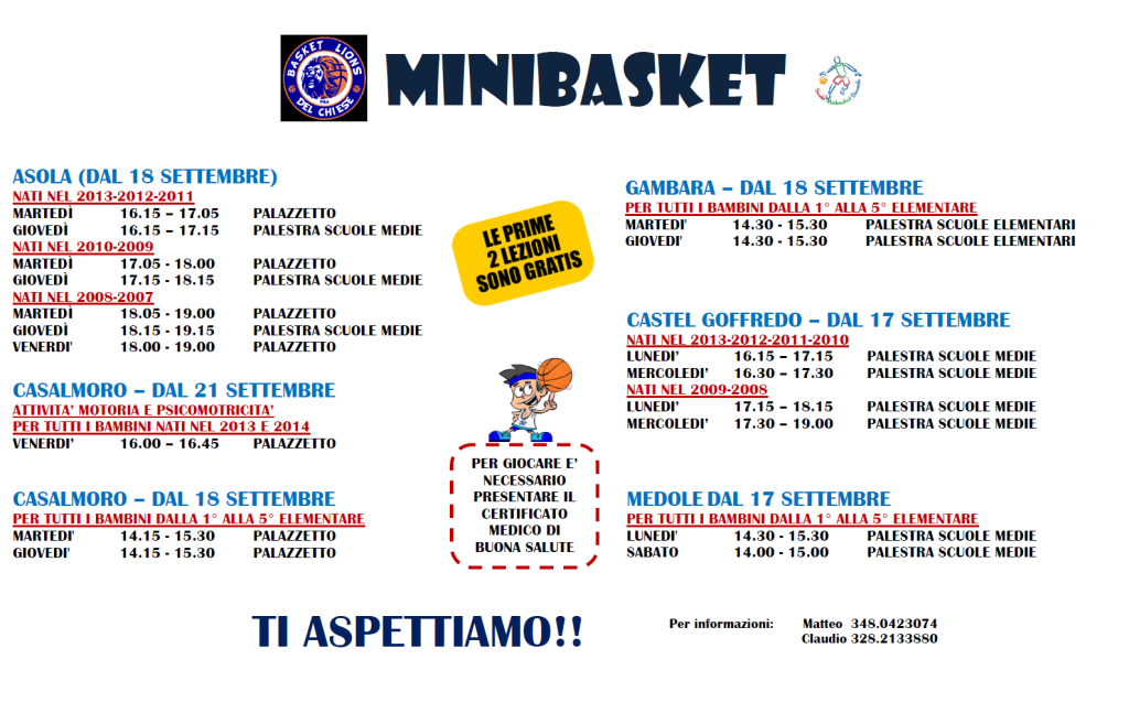 Minibasket 2018